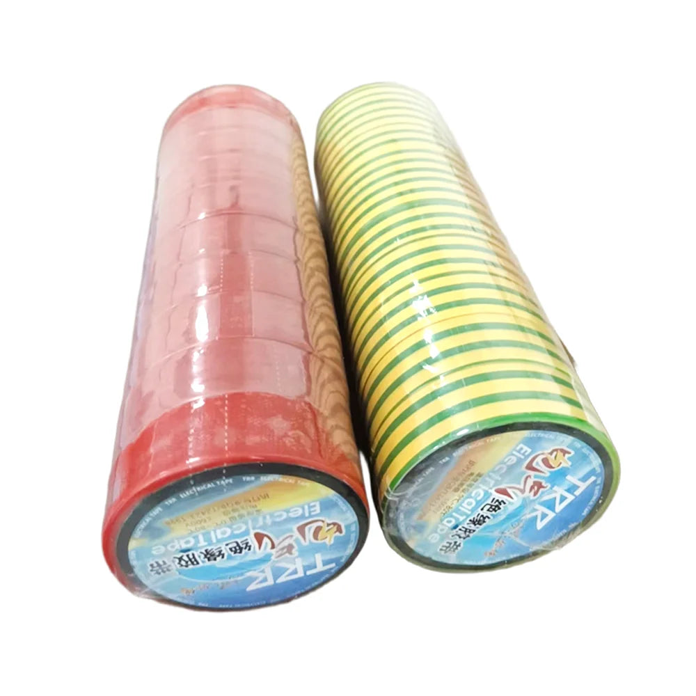 PVC colored electrical tape is waterproof, flame-retardant, insulated, and environmentally friendly Qme
