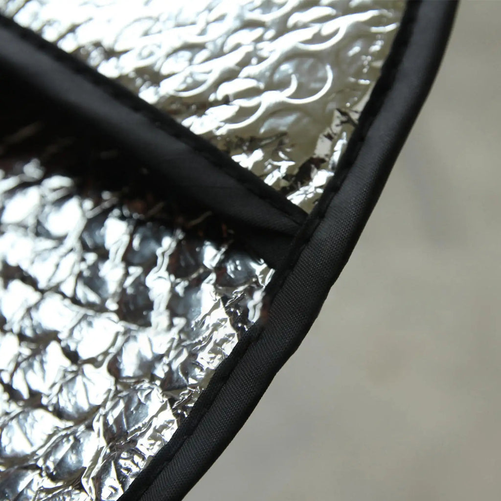 Foil Steering Wheel Cover Steering Wheel Sun Block Aluminum Foil Reflector Protective Vehicle Sunshade Heat Isolation for SUV Qme