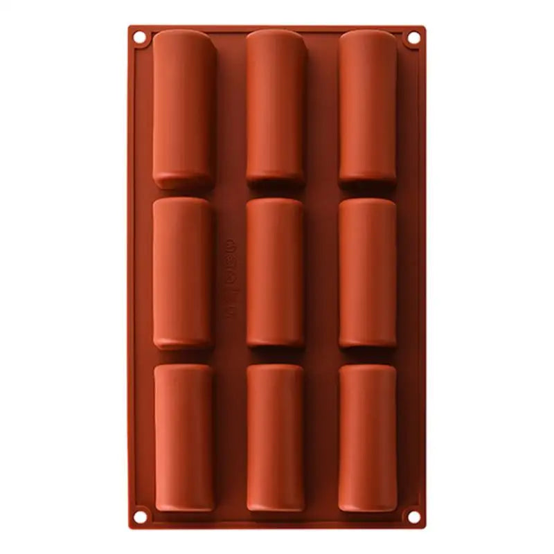 Silicone Chocolate Molds 9 Cavity Deep Bar Thick Mold Stuffed Cake Qme China Mainland