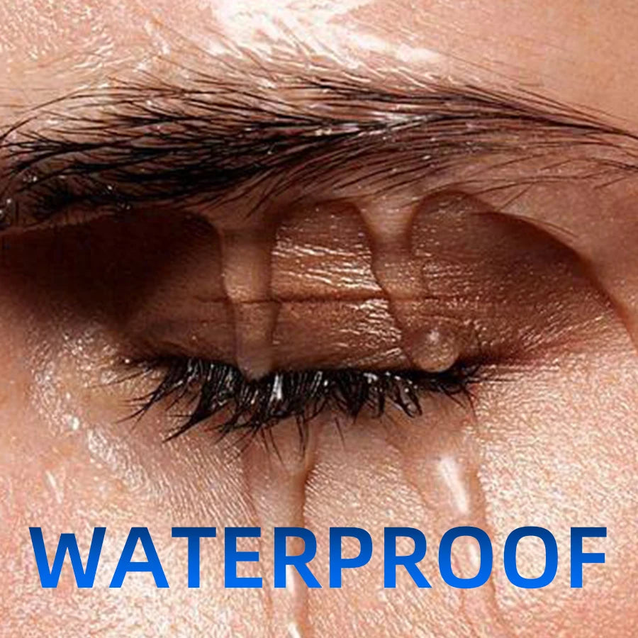 Black Waterproof Mascara All Lengthening Make Up Products Eyelash Qme