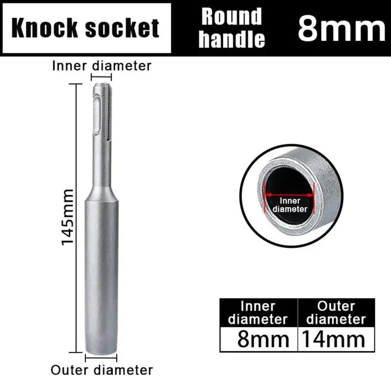 Ground Rod Driver Earth 8 10 12 16 Heavy Duty Durable Hardened Steel Qme 8mm