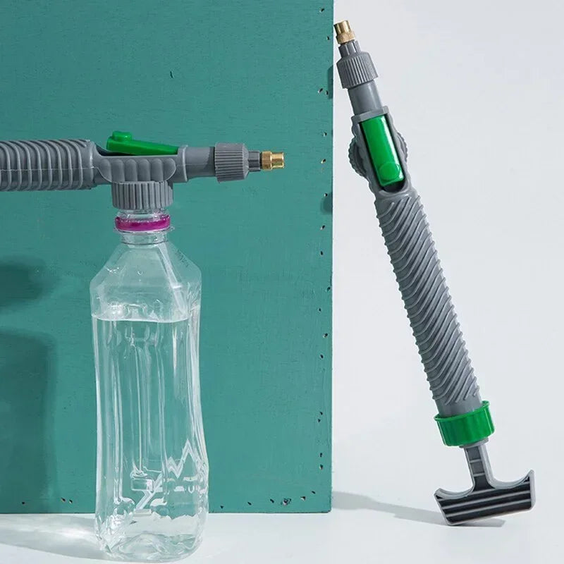 Gardening Watering Sprayer Beverage Bottle Can Pressure Small Manual Qme