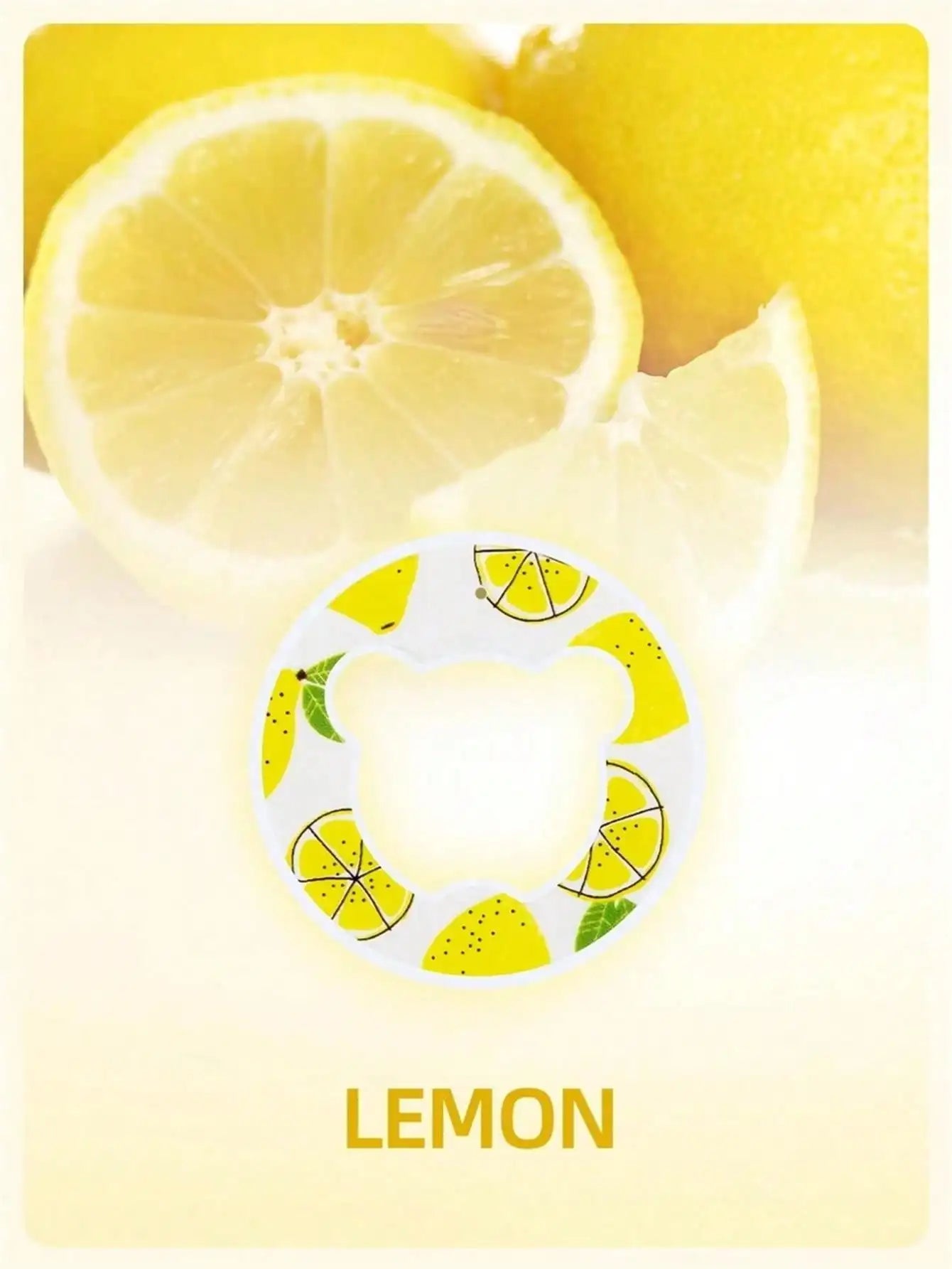 Random Flavored Aromatic Ring Various Fruit Beverage Flavor Pods Qme lemon 1PC