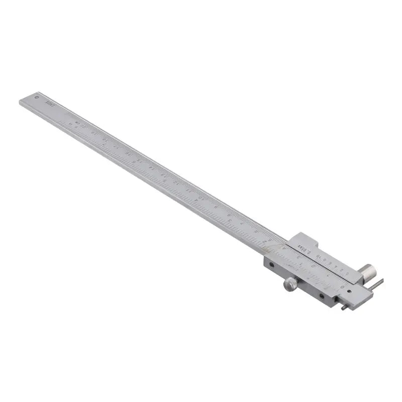 A02F-2Pcs 0-200Mm Marking Vernier Caliper With Carbide Scriber Parallel Marking Gauging Ruler Measuring Instrument Tool Qme