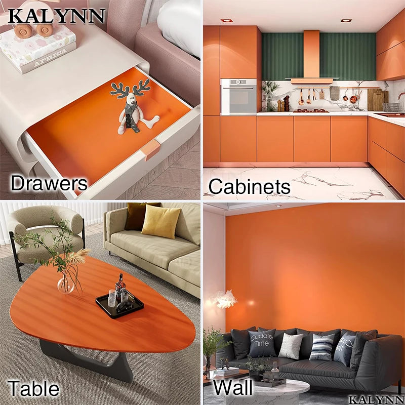 Vinyl Self-adhesive Wallpaper Contact Paper Waterpoof Peel Stick Wall Qme