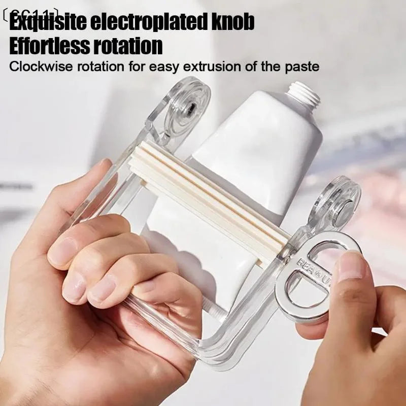Toothpaste Squeezer Tool Manual Plastic Tube Dispenser Easy Squeezing Qme