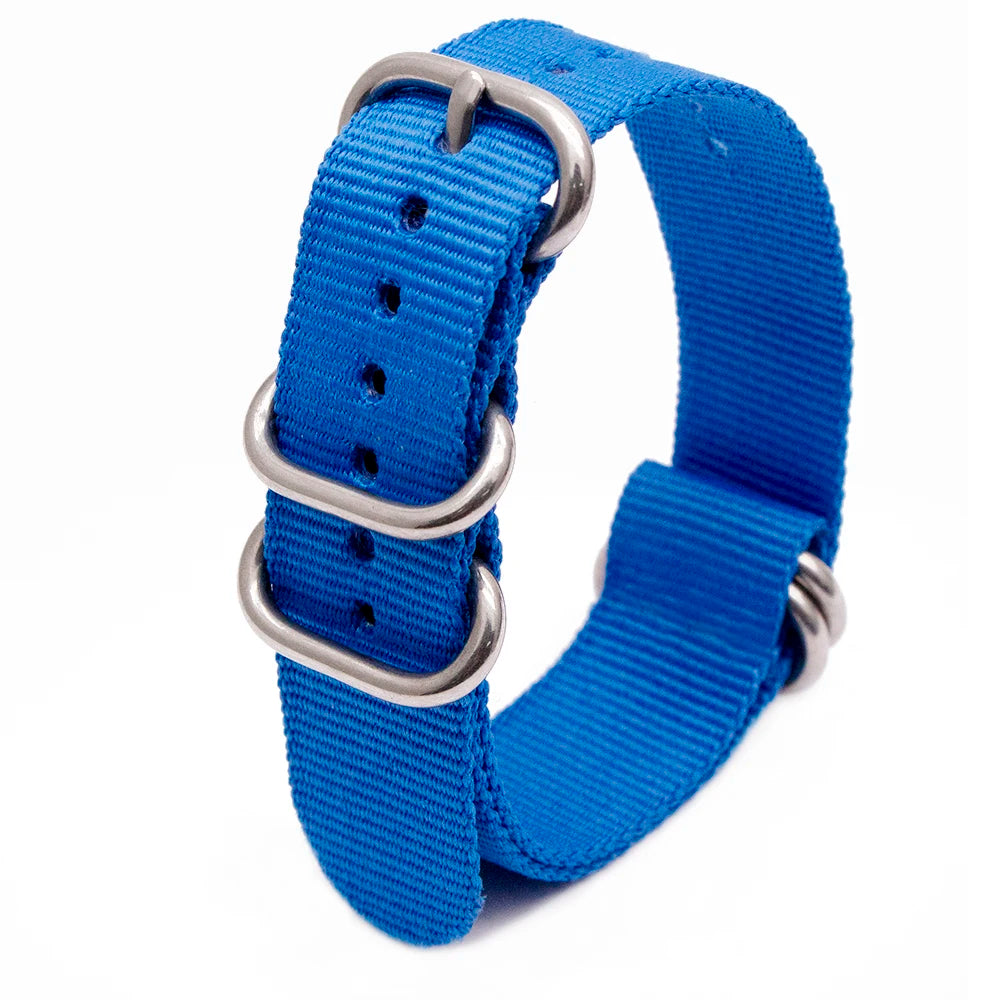 Durable Nylon Watch Strap Army Sport Band 18 20 22 41 Colors