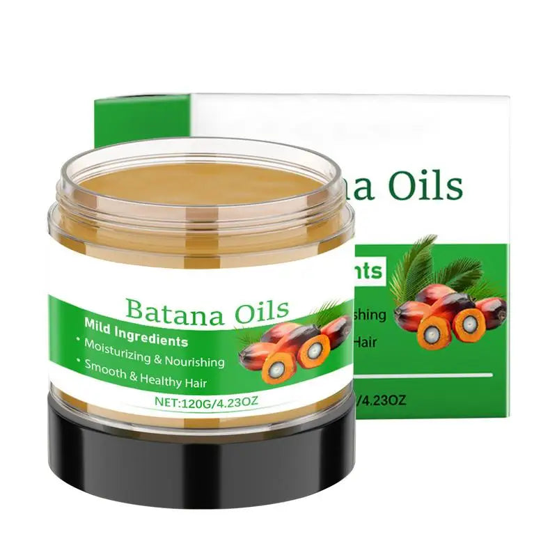 Batan Hair Oil Hair Conditioner Nourishing Moisturizing Repairing Strengthens Roots Smoothing Conditioner Hair Care 120g Qme