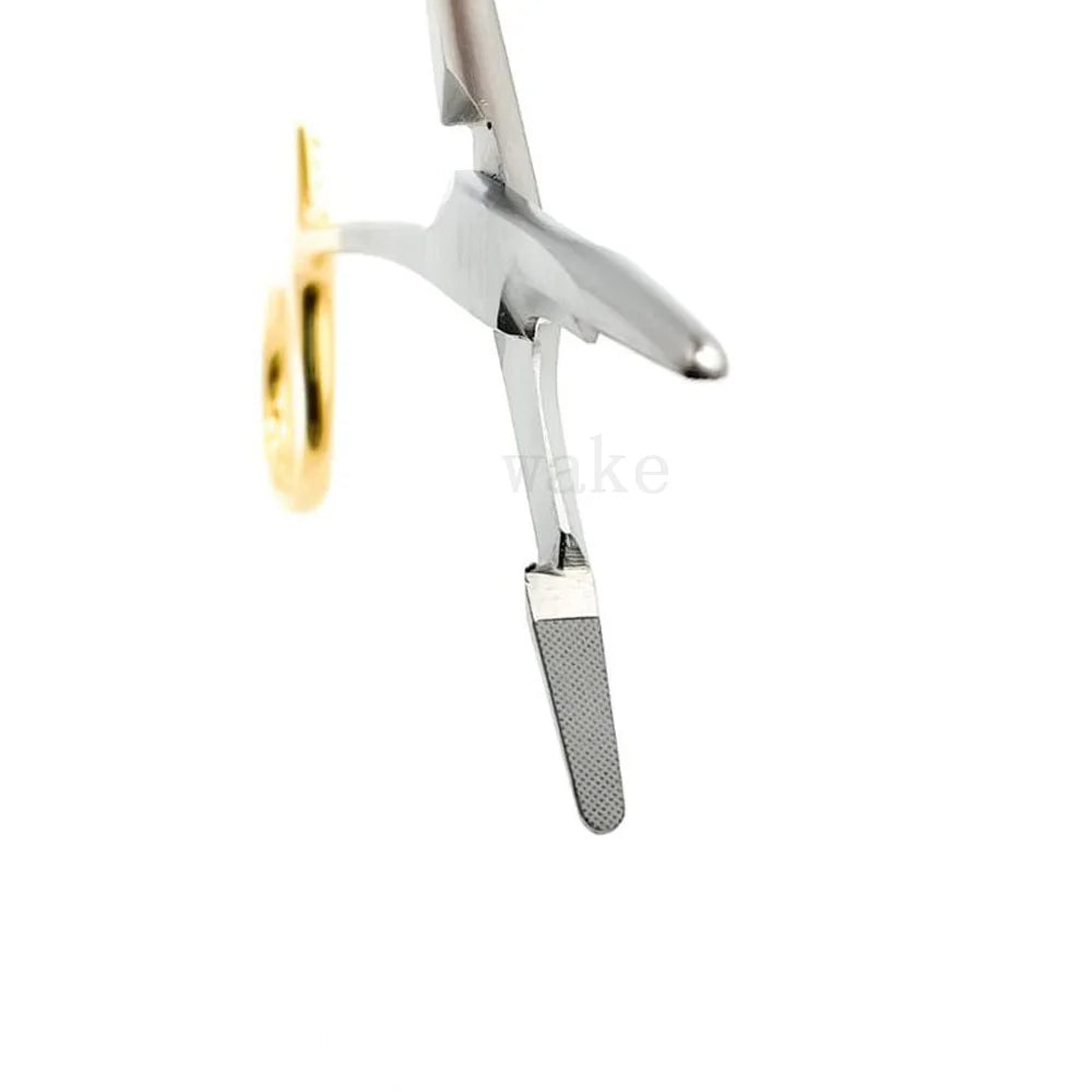 Stainless Steel Needle Holder Insert Scissors Ophthalmic Instrument Qme