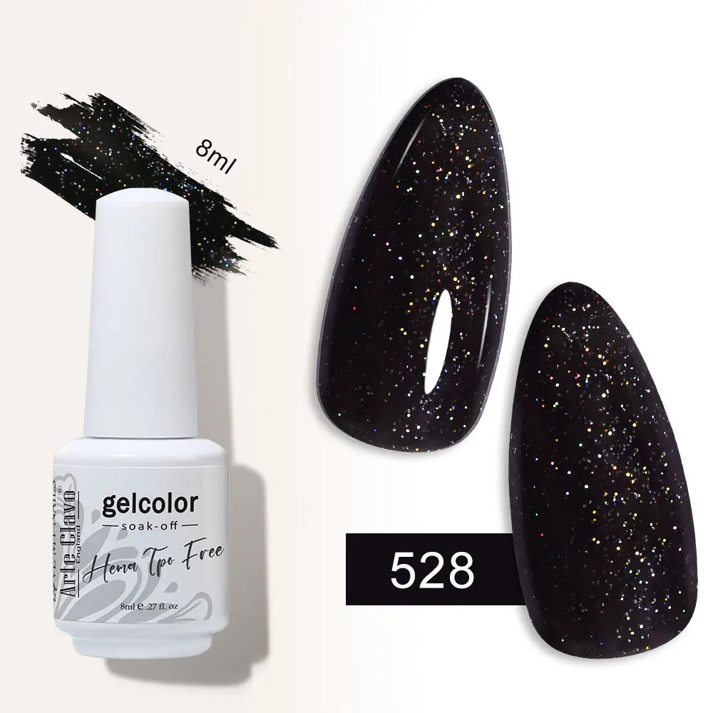 Arte Clavo Semi-permanent Gel Nail Varnish 180 Colors Semipermanent