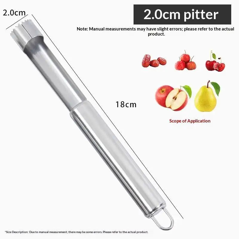 Stainless Steel Jujube Corer Easy One Press Operation Fast Core Qme B