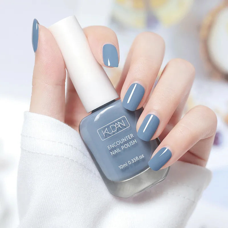 Water-based Nail Polish Long Lasting Tearable Quick Dry No Bake