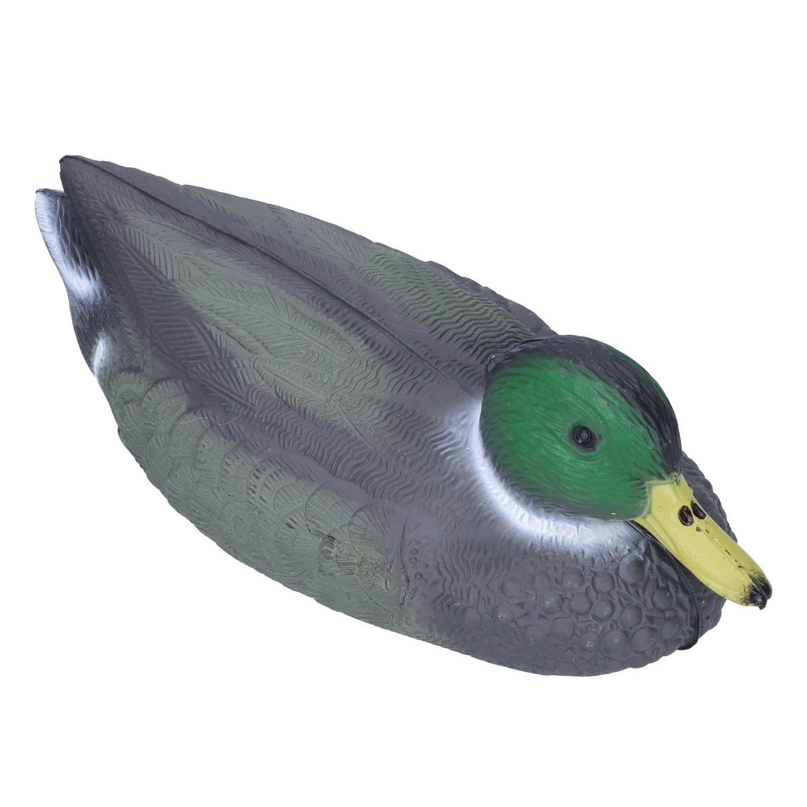 Floating Plastic Duck Blow Molding Water Duck Decor for Garden Pond Pool Courtyard Landscape Simulation Ornament 26x11.5cm Qme