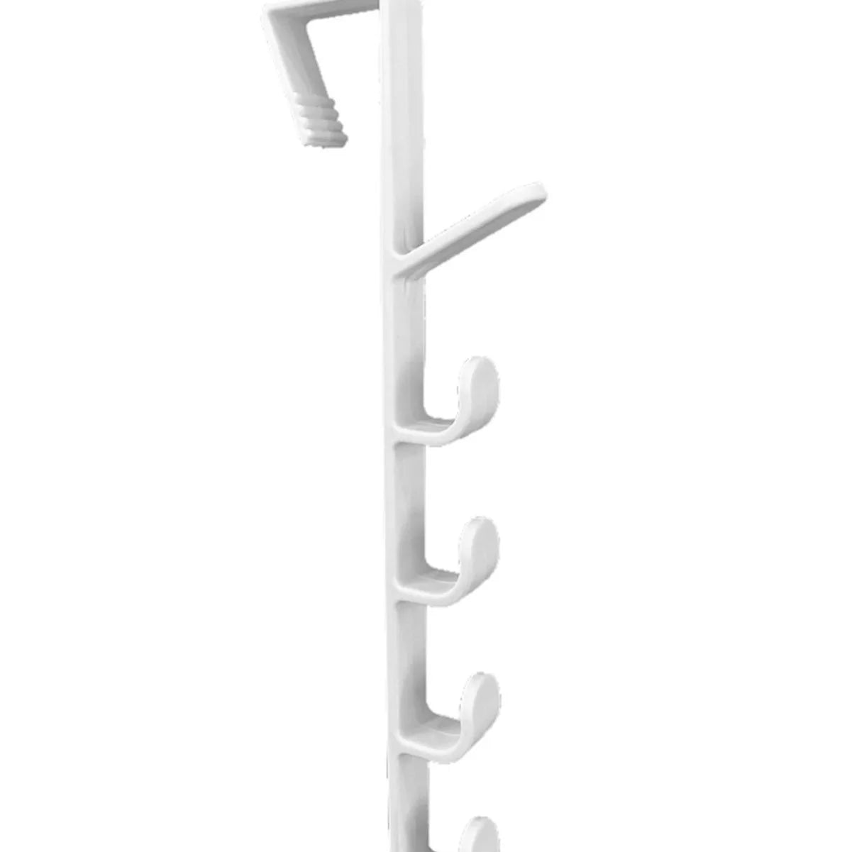 1 cabinet, wardrobe door hook, door hook, non perforated cabinet storage hanger, clothes hook Qme WHITE