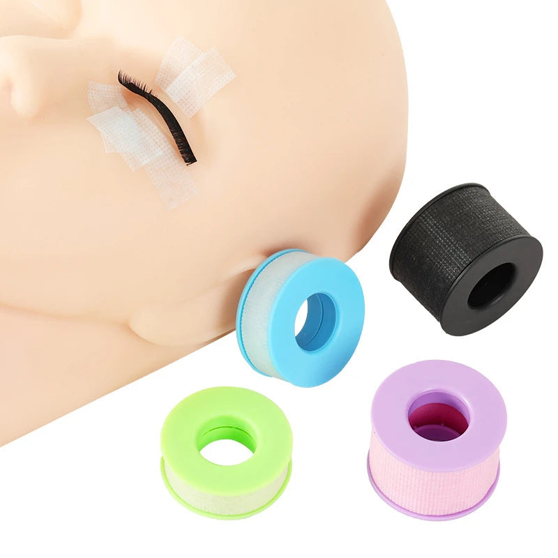 Silicone Gel Eyelash Tape Breathable Sensitive Resistant Under Eye Pad Patches Non-Woven Micropore Tape Lashes Extension Supplie Qme