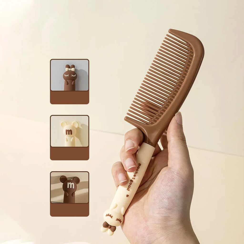 Cartoon Hair Comb Mouse Rabbit Shaped Women Students Styling Tool Qme
