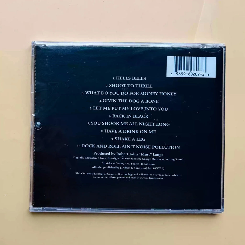 Classic Hard Rock Double Album Set "Highway To Hell" + "Back in Black" Set or Single Available, for Music Lovers Listening Qme