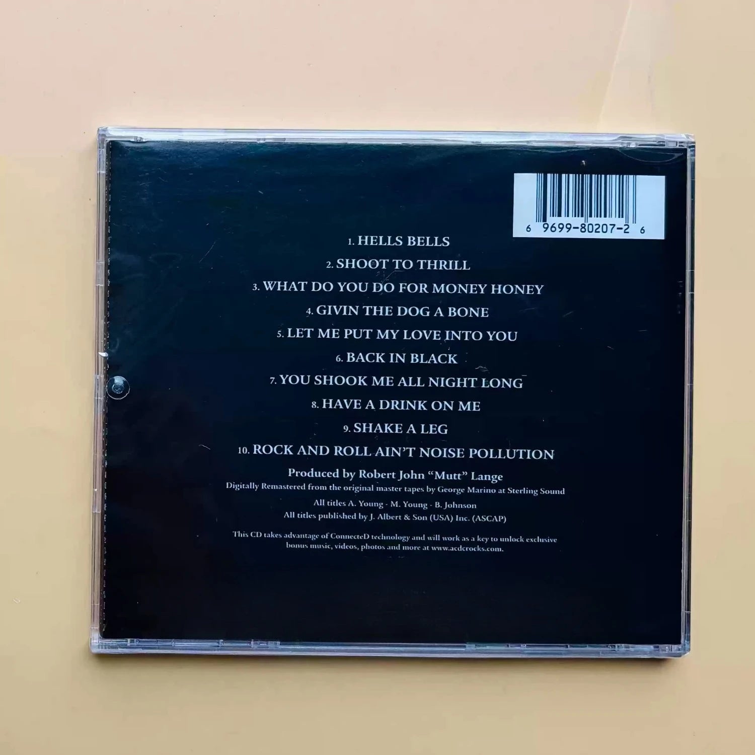 Classic Hard Rock Double Album Set "Highway To Hell" + "Back in Black" Set or Single Available, for Music Lovers Listening Qme