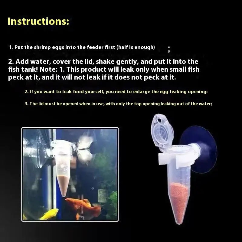 Ring Ornamental Tank Aquarium Accessories Suction Automatic Fish Qme 5pcs