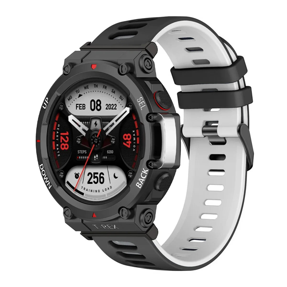 Soft Silicone Strap For Huami Amazfit T-Rex 3 Smart Watch Band Sports Bracelet For Xiaomi Amazfit T-Rex/T-Rex2 Correa Wristband Qme BW Amazfit T-Rex 2Ultra