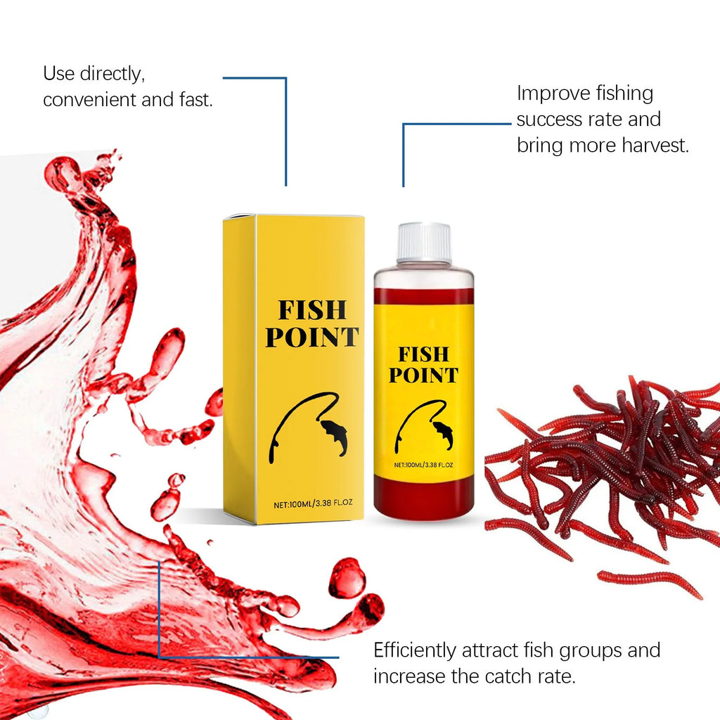 100ml Fish Feed Nutrient Fishing Wild Fishing Fish Attractant Fish Attractor Fishy Smell Flavor Bite Activator Fishing Lures Qme