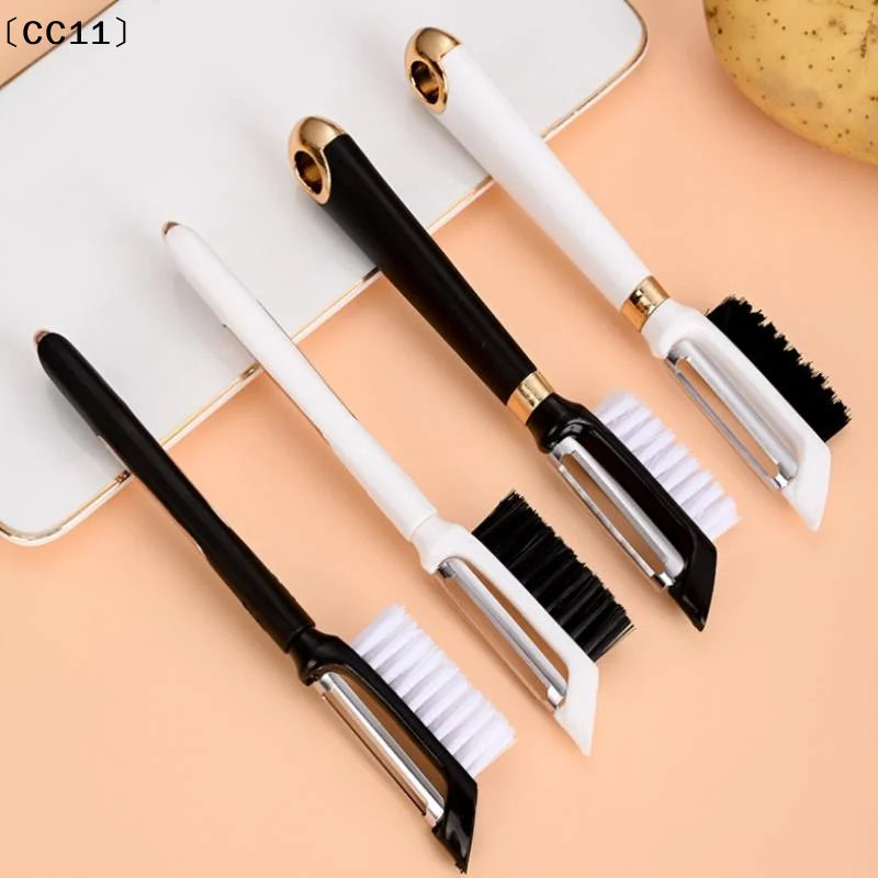 Vegetable Cleaning Brush Scrubber Food Multifunctional Fruit Carrot Qme