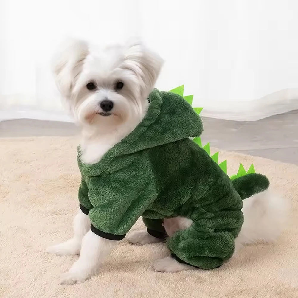 Small And Medium-Sized Dog, Dog, Cat, Pet Supplies, Clothing, Autumn And Winter Cotton Clothes, Transformation Clothes Qme