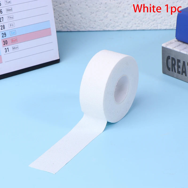 1 Climbing Finger Tape Self-adhesive Elastic Bandage Non-woven Wraps Qme 1 Roll White