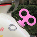 Car Styling Rear View Clockwork Decorating Accessories Roof Ornament Qme Pink