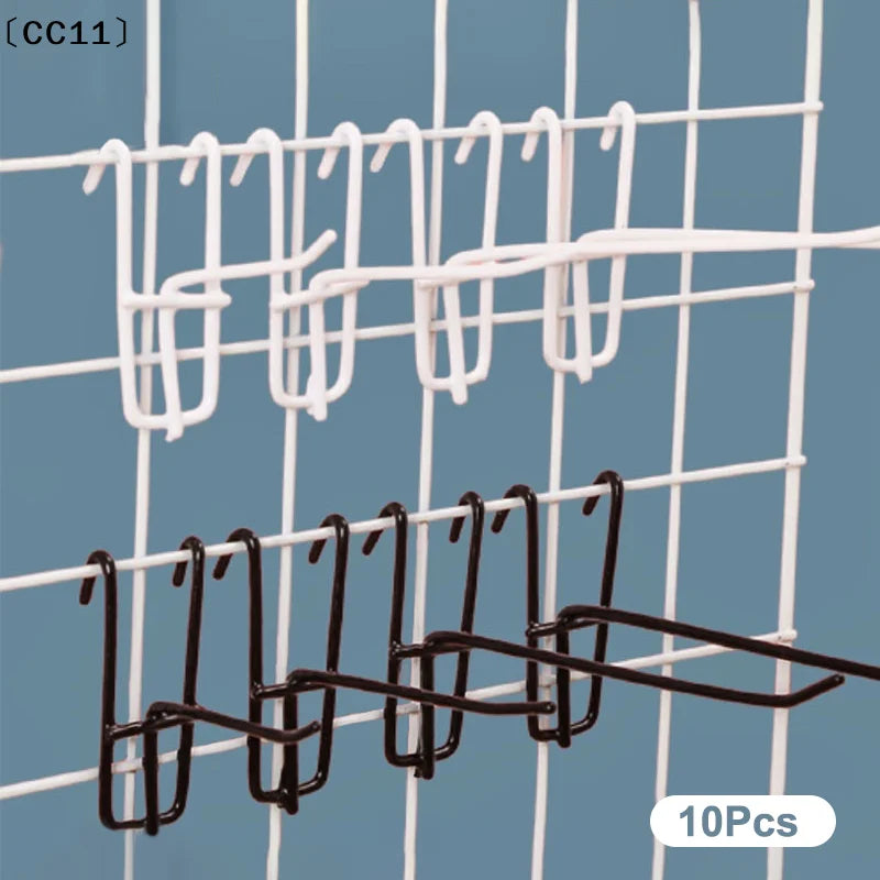 Durable 5 10 15 Screen Hooks Thickness Supermarket Iron Wire Mesh Qme