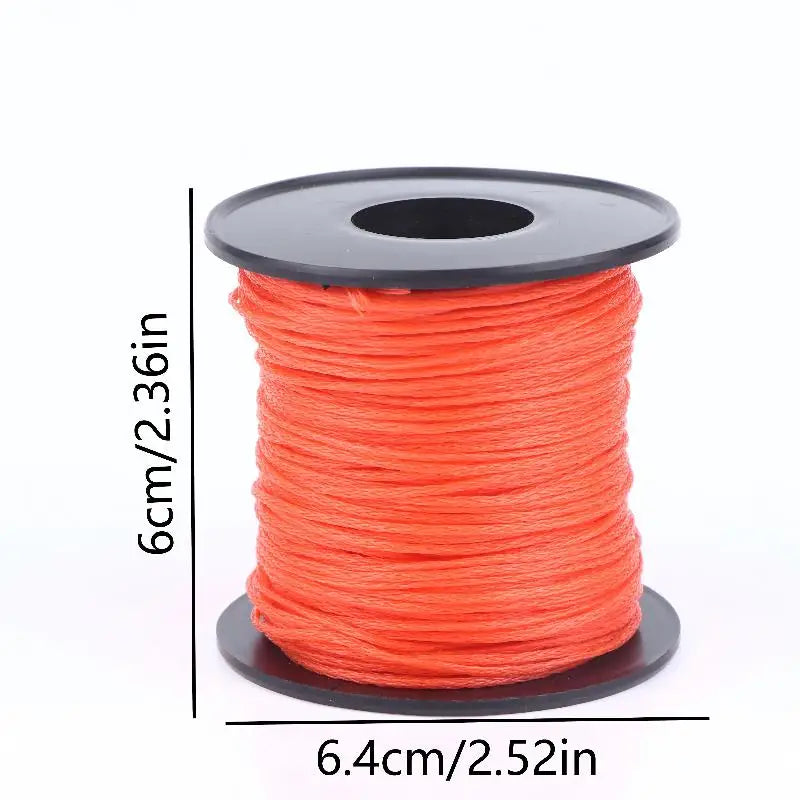 50M Roll Red Marking Construction Line Mason Gardening Crafting Wire Qme 1Pcs