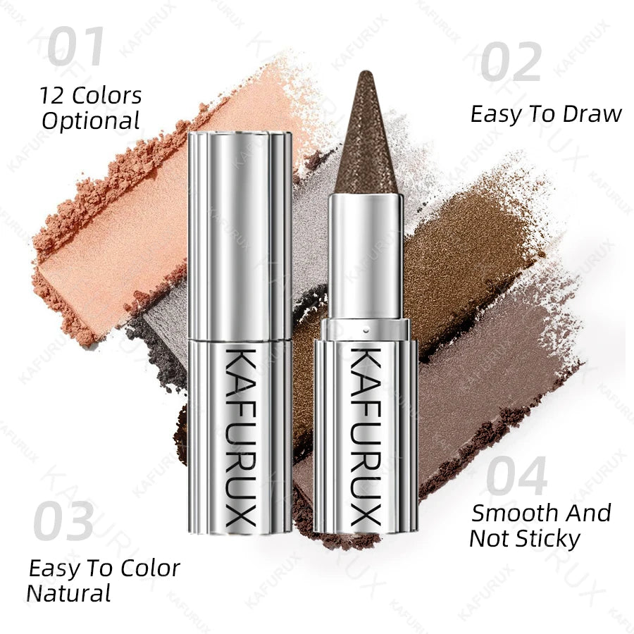 Metallic Waterproof Eyeshadow Sticks Glitter Green Liner Pen Qme