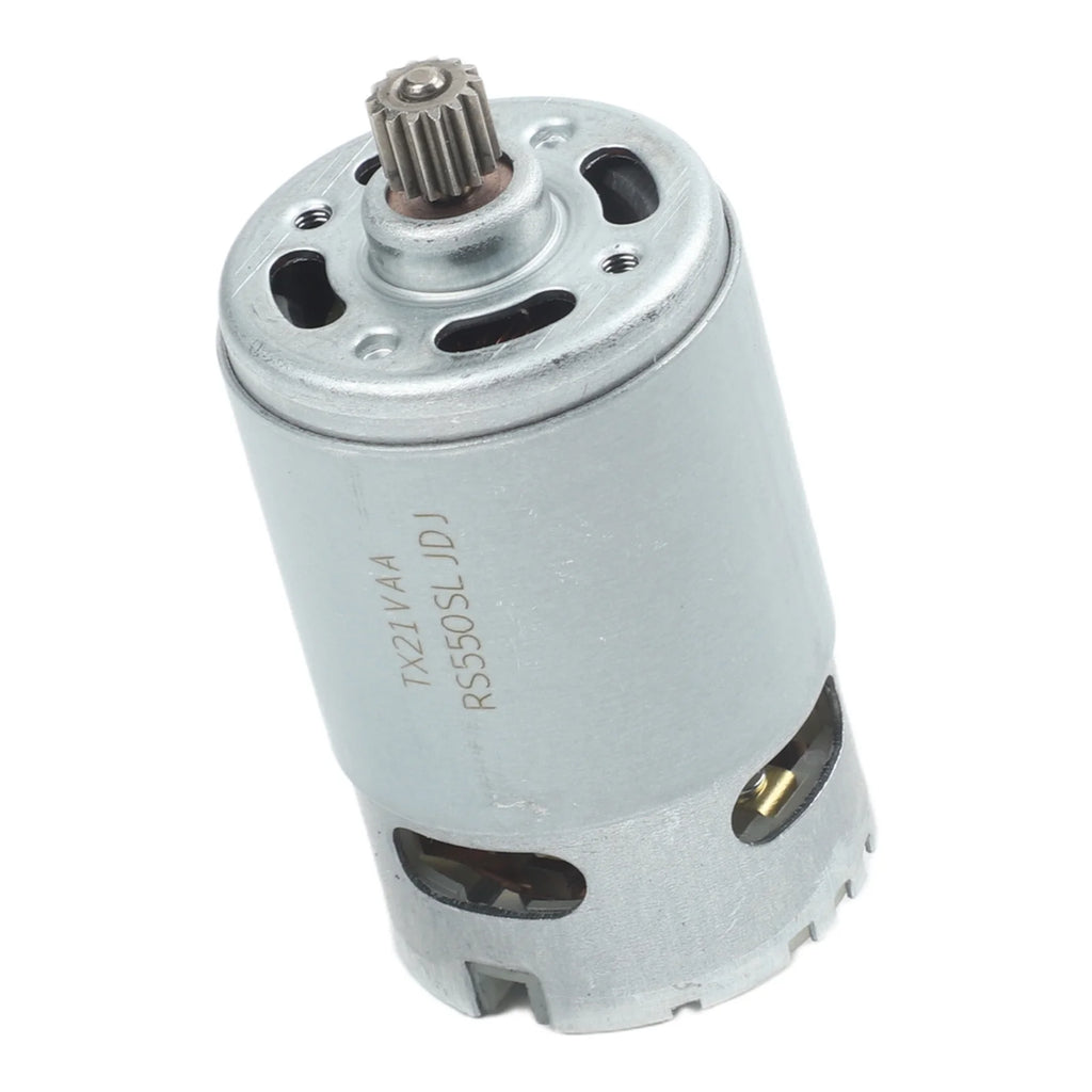 21V 14 Tooth Motor RS550 Motor 25000 RPM For Mini Saw Motor For Electric Chain Saw Chain Saw Saw Motor 02239 Qme