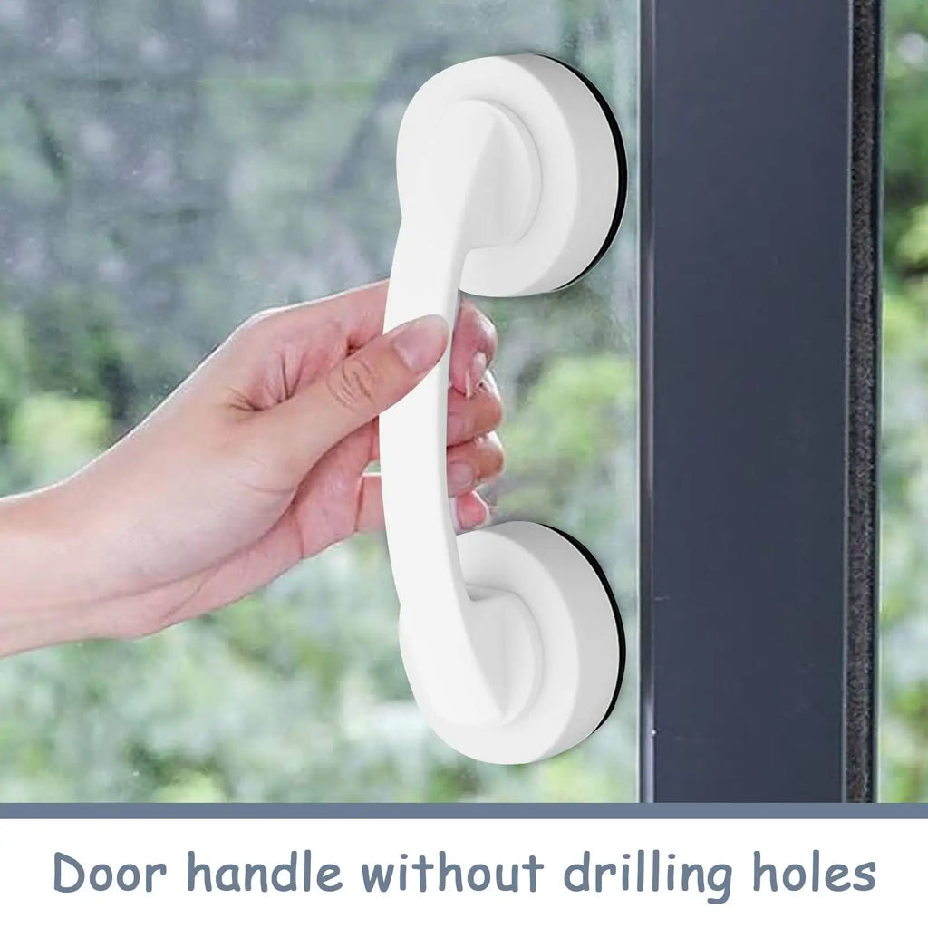 Glass Door and Window Handle Suction Cup Bathroom Sliding Doors Handles Non-Porous Handles Shower Grab Bars Qme
