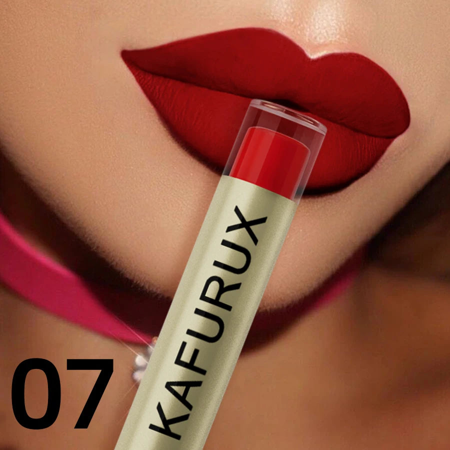 20 Colors Dark Brown Nude Liquid Lipsticks Waterproof Velvet Matte Qme 07