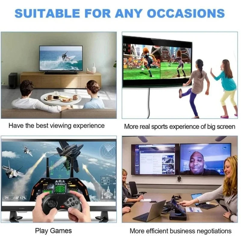 Displayport DP to HDTV Cable 4K 30HZ Full HD Display Port to HD Video Converter Laptop Computer Monitor Projector 1080P Adapter Qme