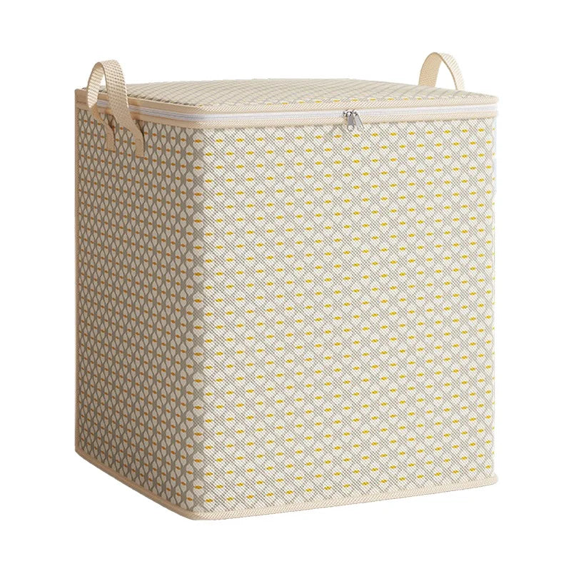 Large Capacity Extra Large Quilt Storage Bag Home Moving Bedroom Clothes Organizer Packing Sack Travel Luggage Storage Container Qme