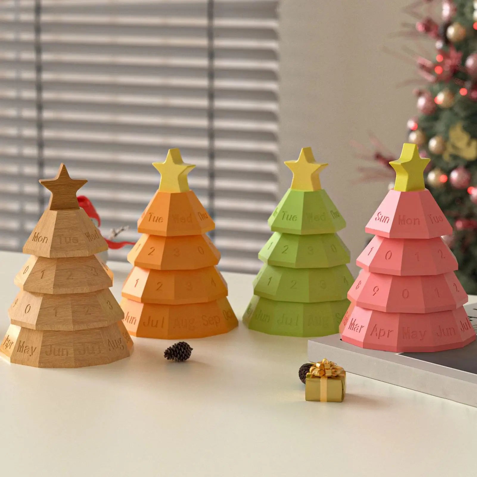 Silicone Crafting Mold Beginners Art Project Mould Stacking Christmas Tree Silicone Mold For Concrete Plaster Clay Children Qme
