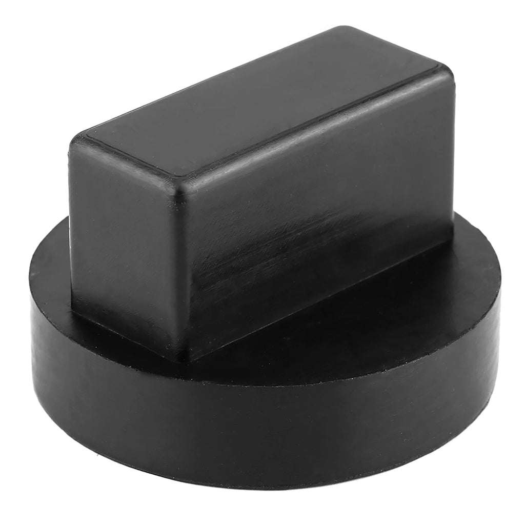 Car Enhanced Frame Rail Floor Jack Support Rubber Pad Adapter for Jacking Pad Jack Pad Adapter Jack Support Pad Qme black
