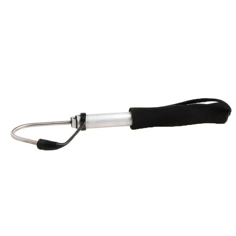 Telescopic Ice Fishing Gaff Hook Stainless Steel Fish Landing Hook Catch Lifting Tool Outdoor Fishing Gear Accessories Qme