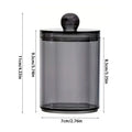 Suitable Cotton Balls Swabs Swab Storage Box Apothecary Jar Bathroom Qme Default Title