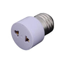 1PC Lamp Socket US/EU Without Light Practical White E27 Plug Bulb Holder Light Fixture Bulb Base Adapter DIY Accessories. Qme 1PC