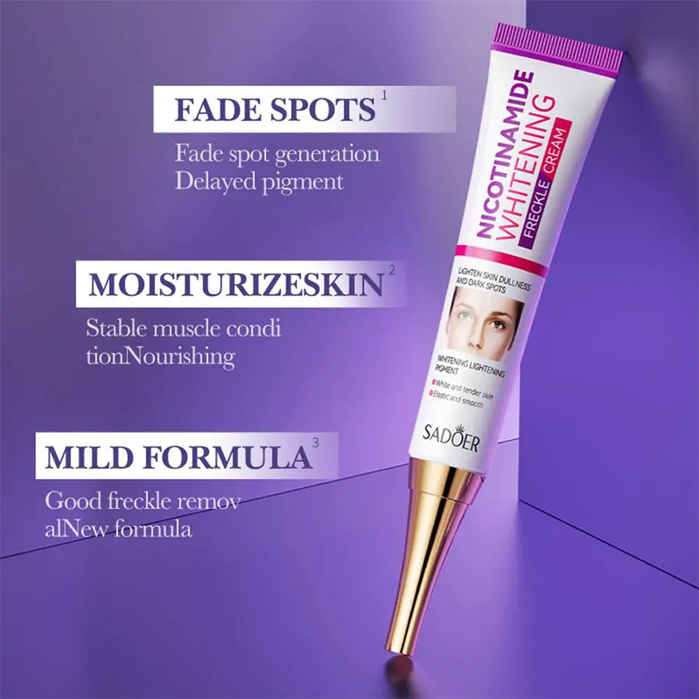 3pcs Nicotinamide Whitening Freckles Cream Remove Melasma Dark Spot Acne Marks Brightening Skin Tone Face Skin Care Qme