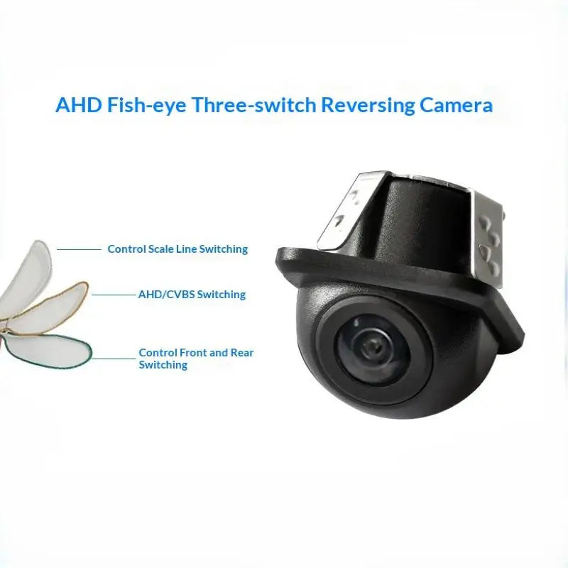 170 Ultra Wide Angle Car Reverse Camera Fisheye Lens HD Night Vision Qme