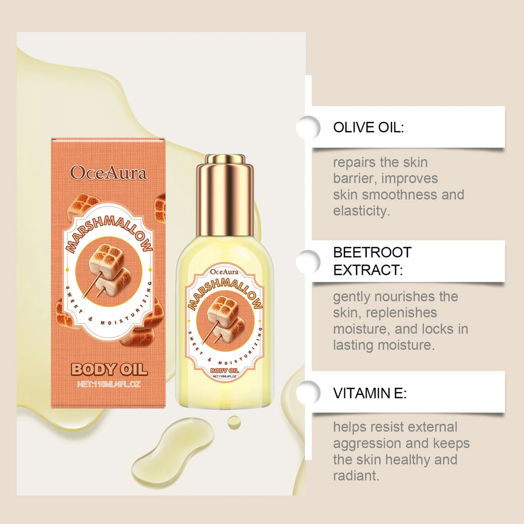 Body Massage Oil Improve Moisturizing Relieve Stress Muscle Relaxing Body SPA Lasting Scent Body Essential Oils Qme