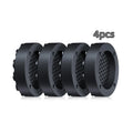 4pcs Washing Machine Anti Slip Rubber Feet Pads Suction Cup Fixed Anti Vibration Pads Washing Machine Refrigerator Lifting Base Qme 4pcs black