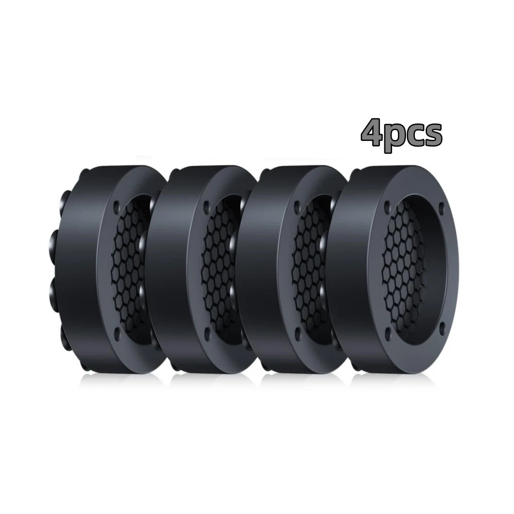 4pcs Washing Machine Anti Slip Rubber Feet Pads Suction Cup Fixed Anti Vibration Pads Washing Machine Refrigerator Lifting Base Qme 4pcs black