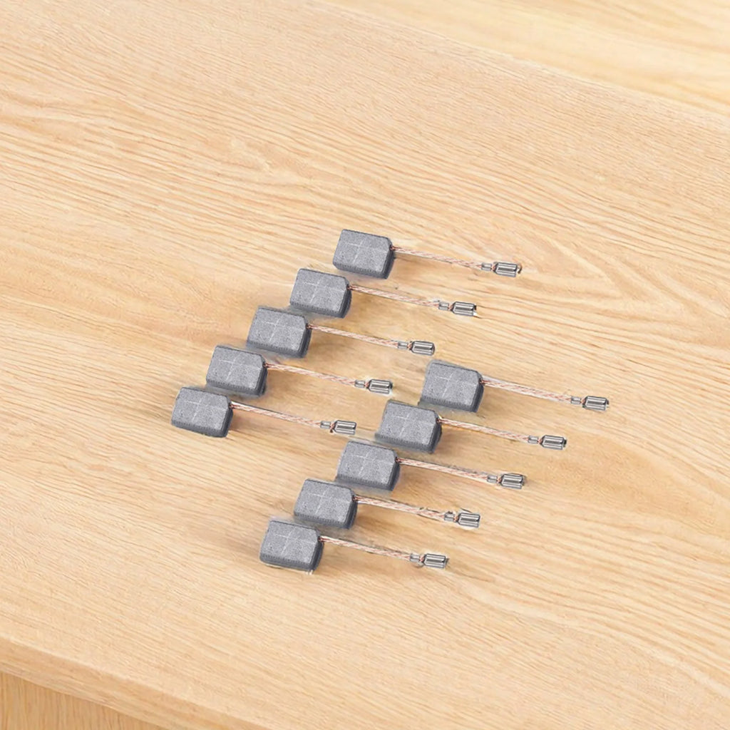 10pcs Electric Grinder Replacement Carbon Brush Spare Parts For WU900 WU829 WU816 WU771 Electric Motors Brush 6x11x15mm Qme