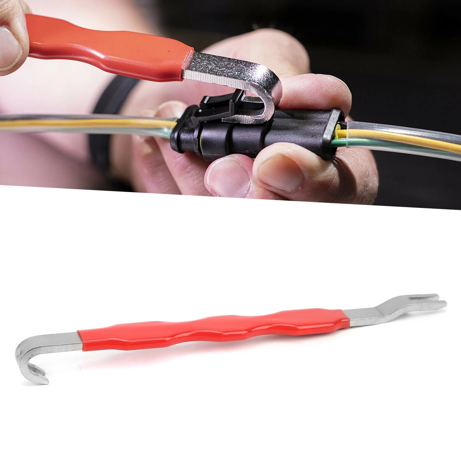 Electrical Terminal Remover Automotive Electrical Terminal Connector Separator Removal Tool Remover for Most Vehicles Qme