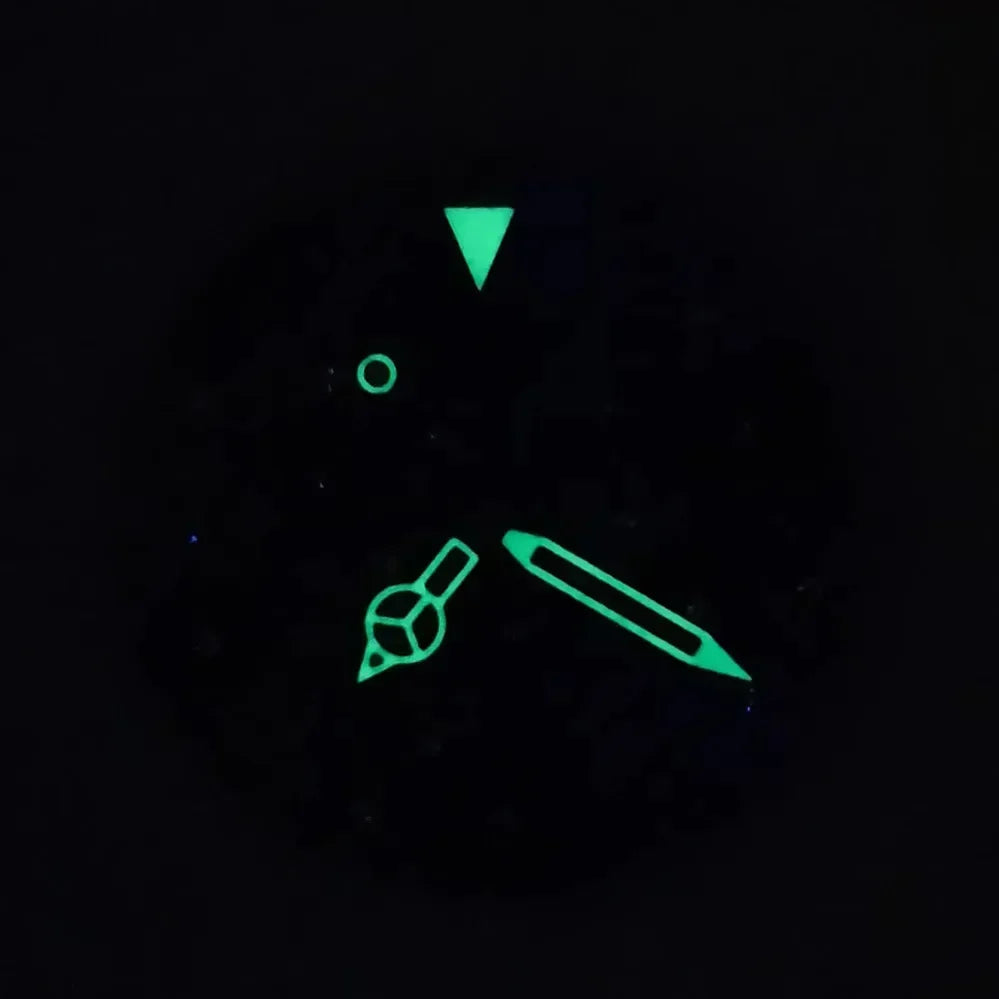 28.5mm Watch Faces Inlaid Watch Dial + Skeleton Hands for Men Women Watch Modification Accessories for NH35/NH36/4R/7S Movement Qme